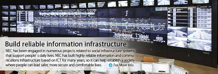
Build reliable information infrastructure
