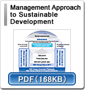 Management Approach to Sustainable Development