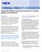 NEC White Paper :Integrated System Continuity Solutions for Virtual System Consolidation