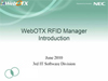 WebOTX RFID Manager Product Presentation