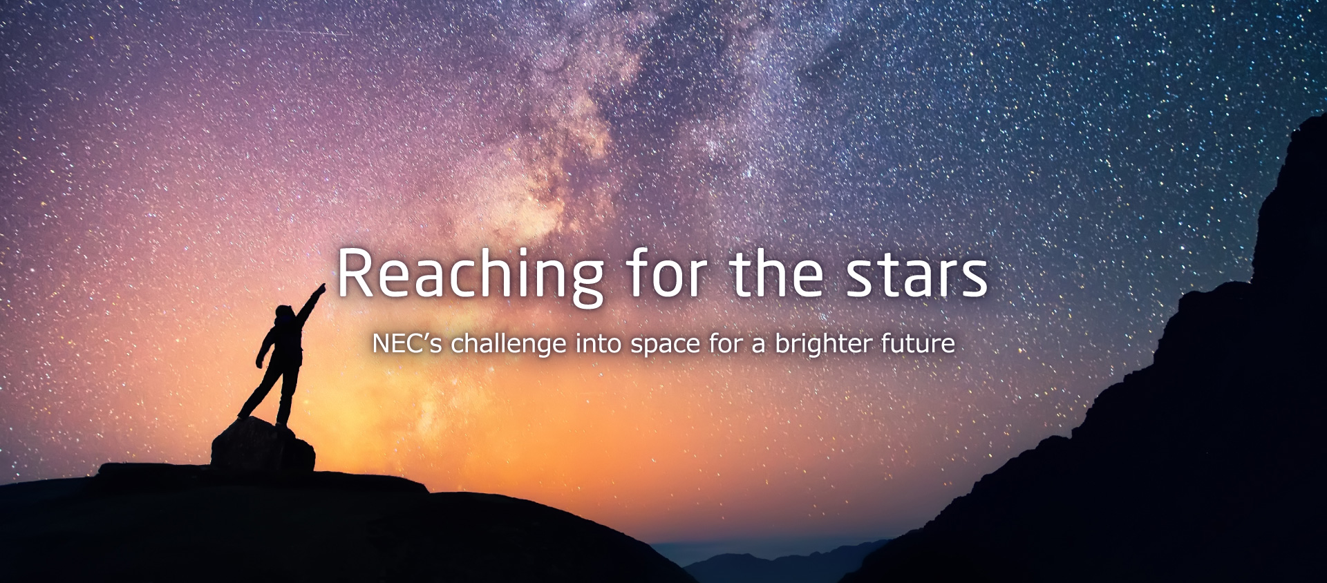 Reaching for the stars NEC's challenge into space for a brighter future