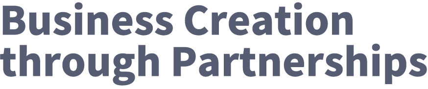 Business Creation through Partnerships