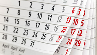 IR Calendar