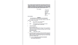 Business Reports