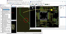 Cross Probing between EMI Check and Schematic
