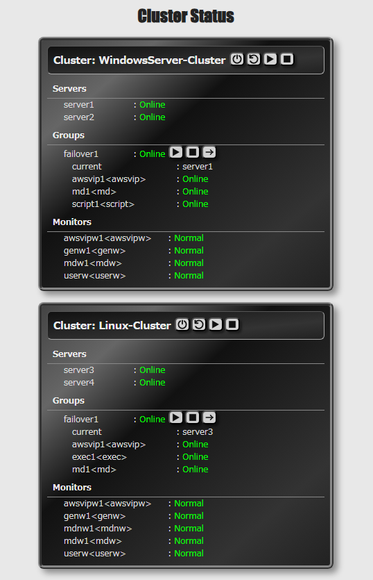 Execute StatPanel