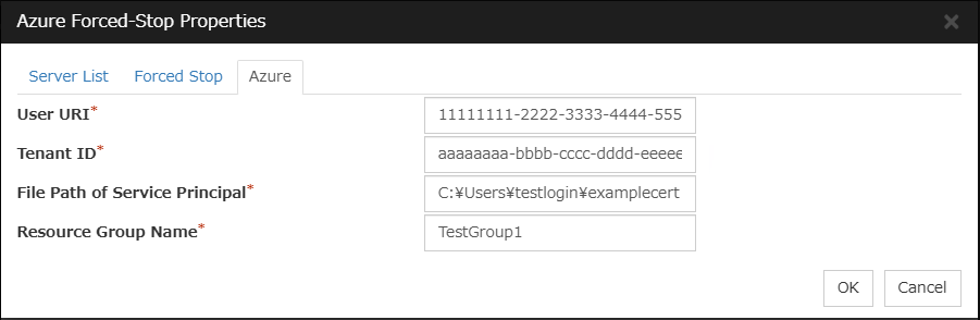 Cluster Properties - Forced Stop Resource 5