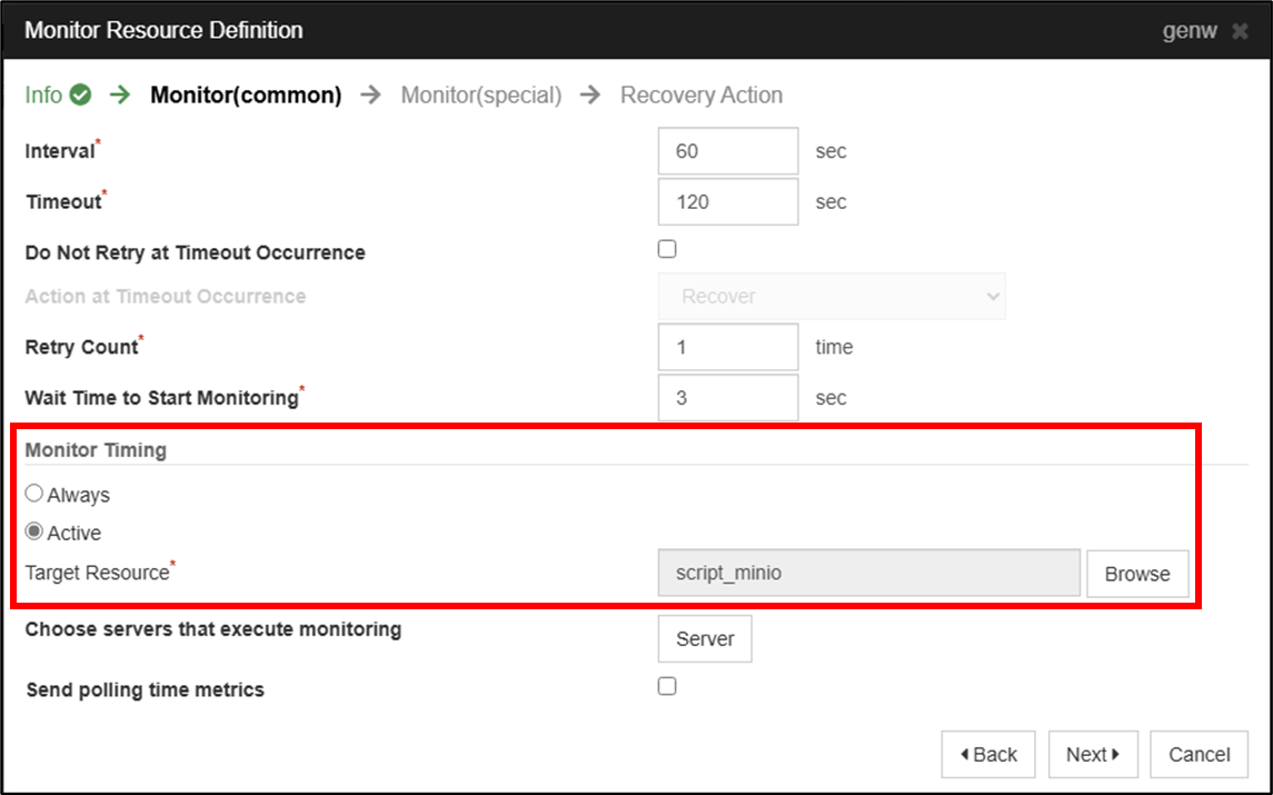 Custom Resource 2 Settings