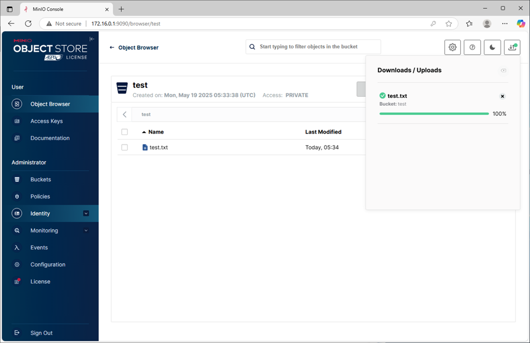 Checking the Operation 3