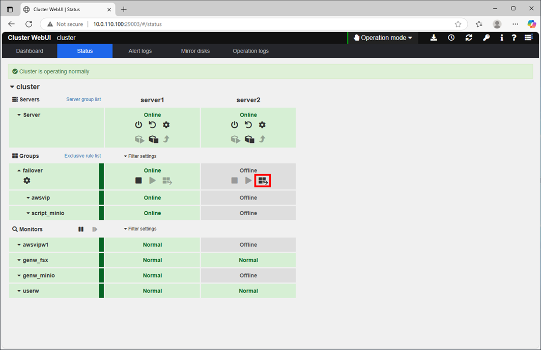 Checking the Operation 4