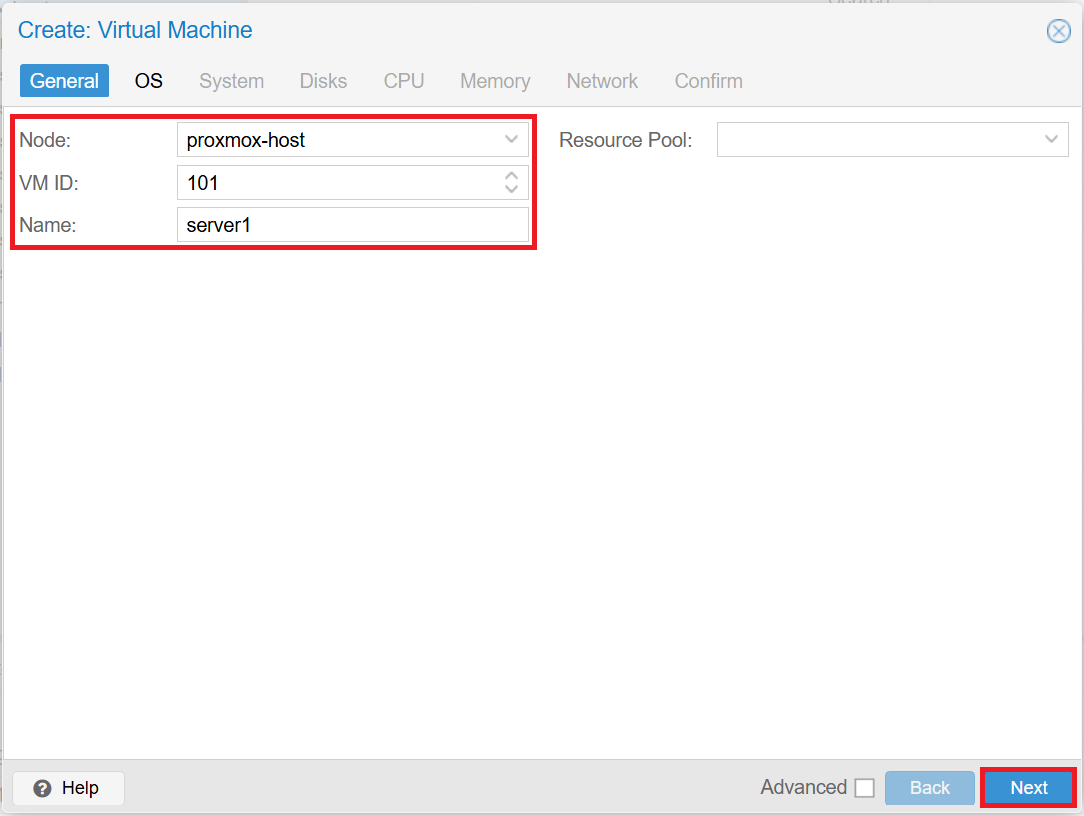 Proxmox Web Interface 2