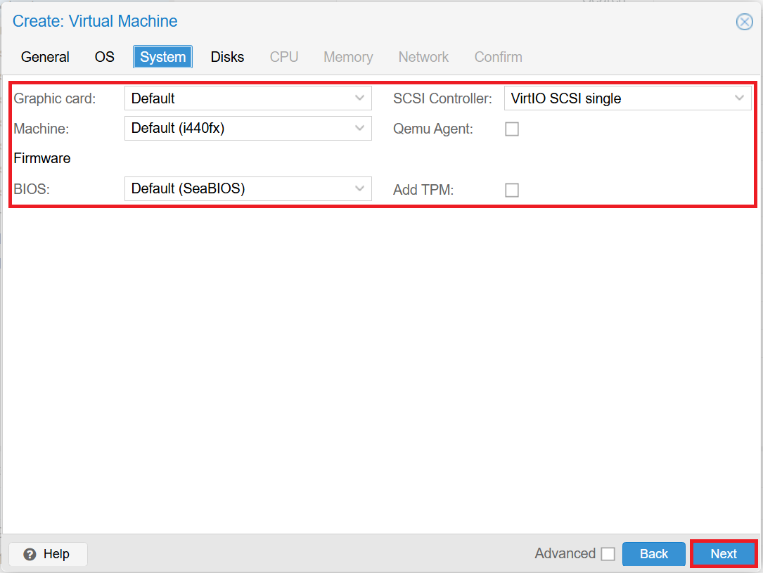 Proxmox Web Interface 6