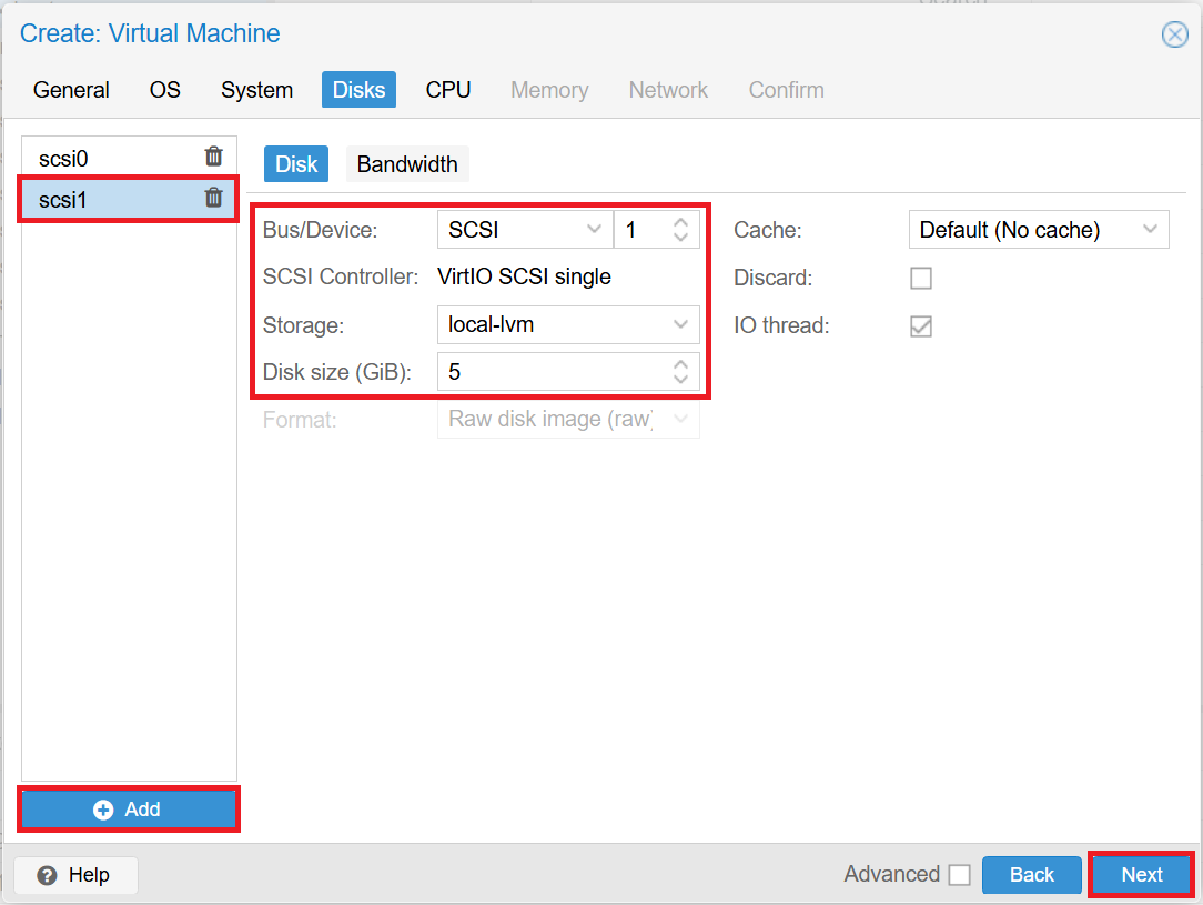 Proxmox Web Interface 10