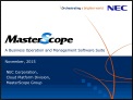 MasterScope Product Suite Presentation