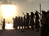 Ceremony at Saipan