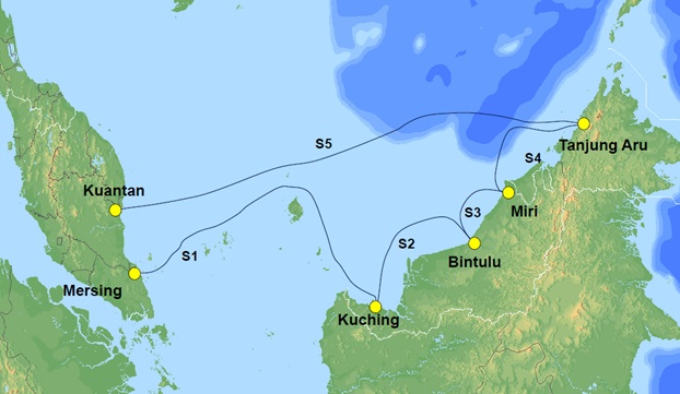SKR1M Route Map