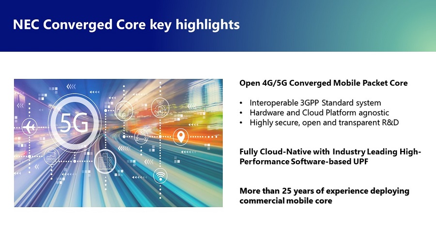 NEC Converged Core key highlights