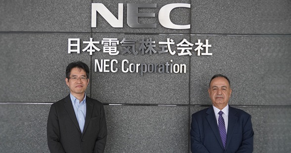 NEC and Toni Eid, Telecom Review Group's Founder and CEO, had a  discussion their thoughts on NEC in the telecom industry at NEC HQ.