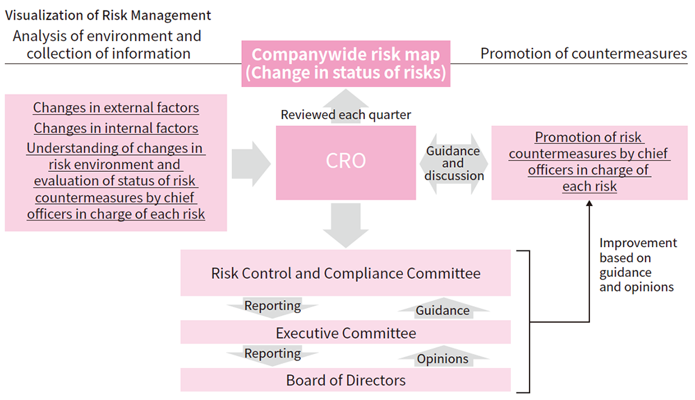 Visualization of Risk Management