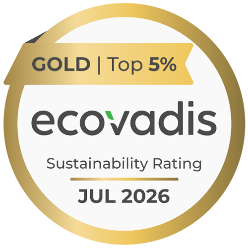 The logo of ecoVadis Sustainability Rating 2025