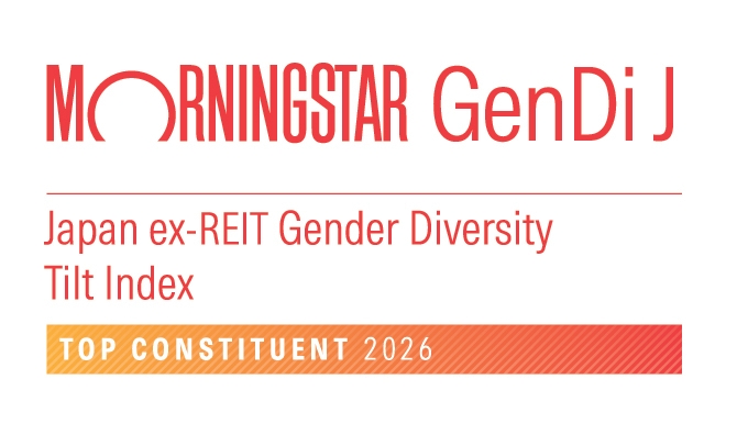 The logo of Morningstar Japan ex-REIT Gender Diversity Tilt Index  (GenDi J) 