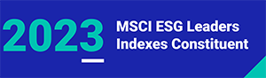 The logo of MSCI ESG Leaders Indexes