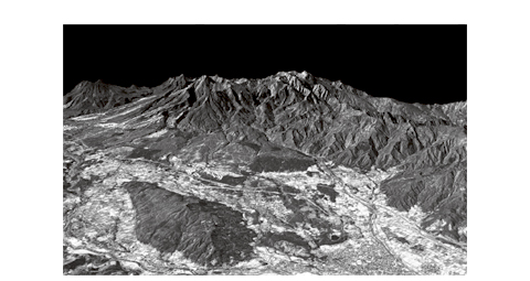 Example of higher-level data (30 topography).