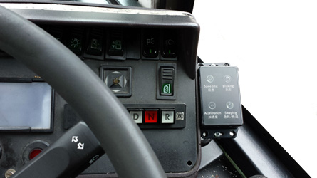 Telematics system provides visual cues to bus drivers when speeding, braking, accelerating or when driving abruptly, to encourage safer and more sustainable driving for an enhanced commuter experience.