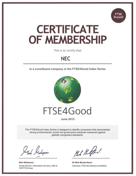 Certificate of Membership