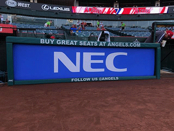 NEC Signs Sponsorship Agreement with MLB's Los Angeles Angels: Press  Releases